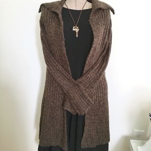 Long cardigan sweater